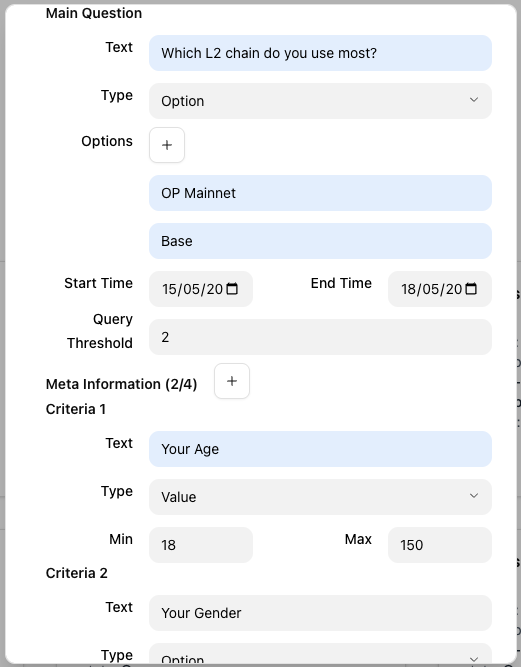 Question Set