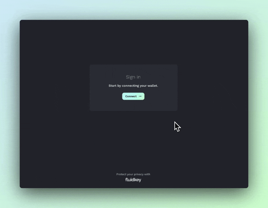 截取自 https://docs.fluidkey.com/readme/account-set-up